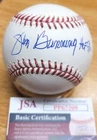 Autographed JIM BUNNING "HOF 96" Official Major League Baseball w/JSA COA