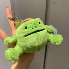 Jelly Cat Creative Plush Gift Rain Frog Keychain Backpack Pendant Decoration Toy