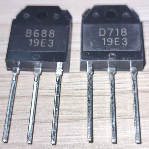 5pair(10pcs) Original 2SB688 & 2SD718 KEC Transistor B688 & D718