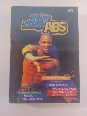 Hip Hop Abs Beachbody Level with Shaun T disc set