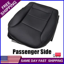 Passenger Side Bottom Replacement Leather Seat Cover Black For Benz ML350 ML500