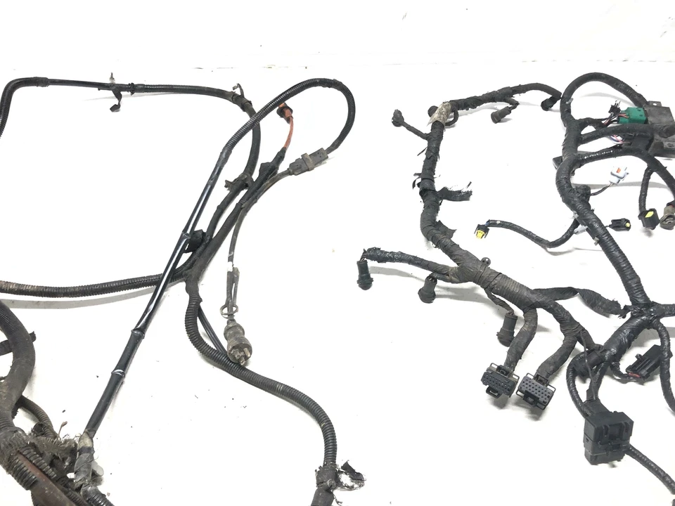 2004 2005 Ford F350 6.0 Full Engine Harness Plug Heater Injector Starter Harness - Image 4 of 4