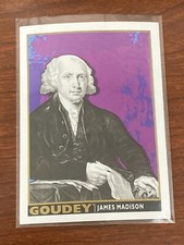JAMES MADISON 2017 UPPER DECK GOODWIN CHAMPIONS GOUDEY CARD #GP4