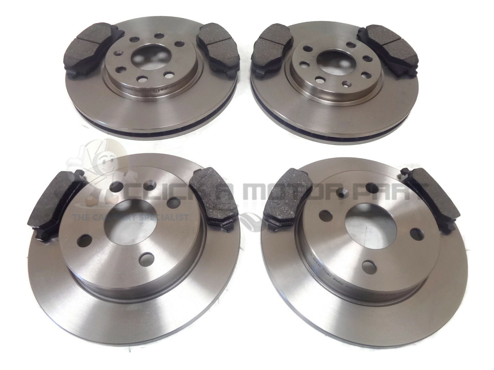 VAUXHALL MERIVA 1.4 16V 0310 FRONT & REAR BRAKE DISCS & PADS CHECK