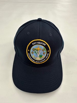 The Corps Navy Medicine Development Center Logo Blue Baseball Cap Hat One Size