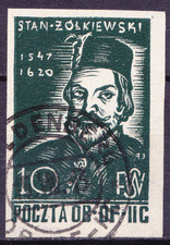 PL 018 Polish Officers POW Camp Woldenberg Fi 24 used expertised