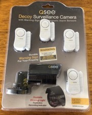 5 Piece Q-See Decoy Surveillance Camera Set-BRAND NEW IN ORIGINAL PACKAGING