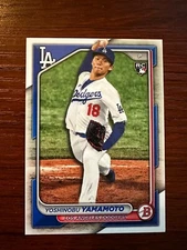2024 Bowman Yoshinobu Yamamoto #36 Los Angeles Dodgers