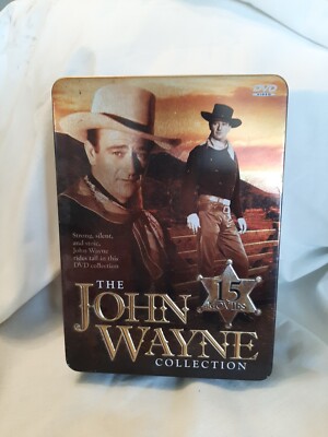 John Wayne Collection 5 DVD Set, 15 MOVIES (2007 ) tin box w/booklet | eBay