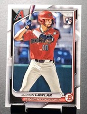 2024 Bowman #96 Jordan Lawler RC DIAMONDBACKS Rookie baseball card⚾️NM/MT
