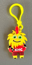 American Heart Association Kids Heart Challenge Keychain yellow monster