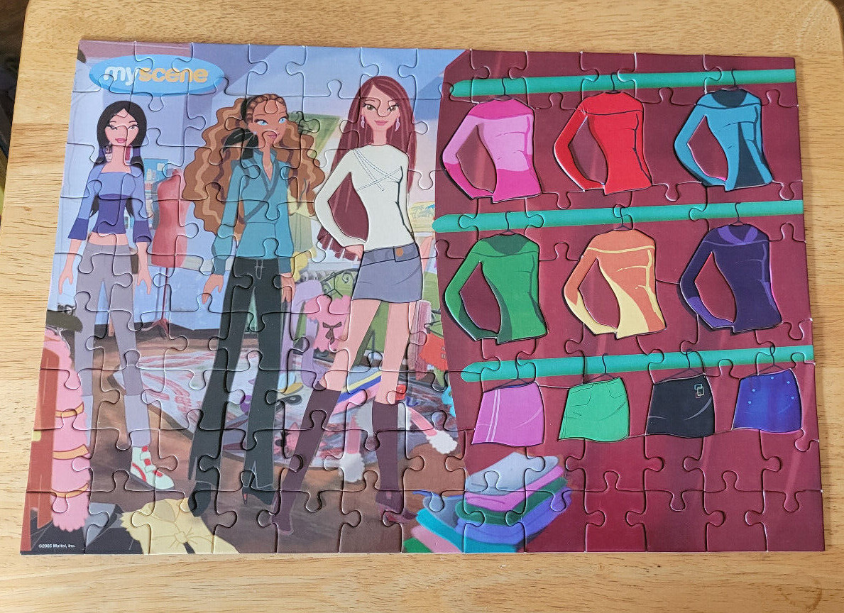 My Scene Boutique Puzzle 100 pieces H2112 - complete | eBay