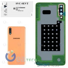 BACK COVER SAMSUNG ORIGINALE SERVICE PACK PER GALAXY A70 SM-A705 | CORAL