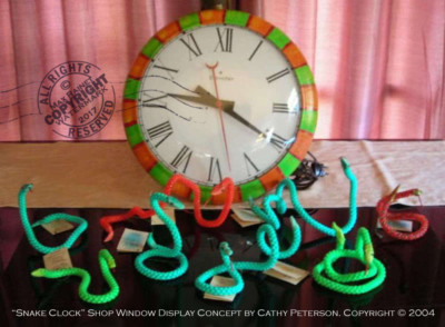 Snake Window Display ARTIST