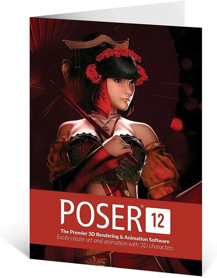 Poser 12 - 3D Rendering & Animation Software for PC and Mac, Keycard - Image 3 of 4