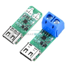 PD3.1 Type-C Female Socket Decoy Module Fast Charging Test Trigger 28V/36V/48V