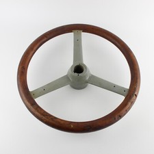 Schiffssteuerrad Holz Metall Maritimes Steuerrad Boot Nautik Deko Vintage