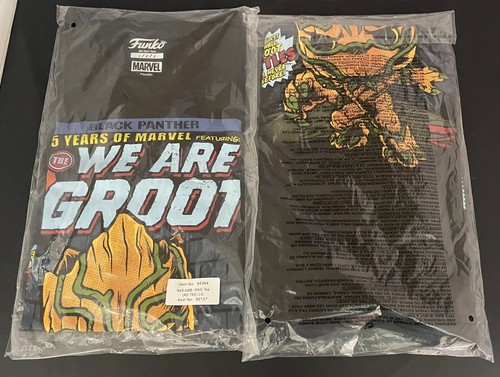 Funko Pop! We Are Groot T-Shirt Groot Mens Sizes Marvel Collector Corps - Picture 2 of 2
