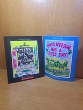 Miss Nelson Is Missing! & Miss Nelson Has A Field Day! Books By James Marshall 