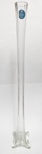 70cm Clear Glass Lily Vases