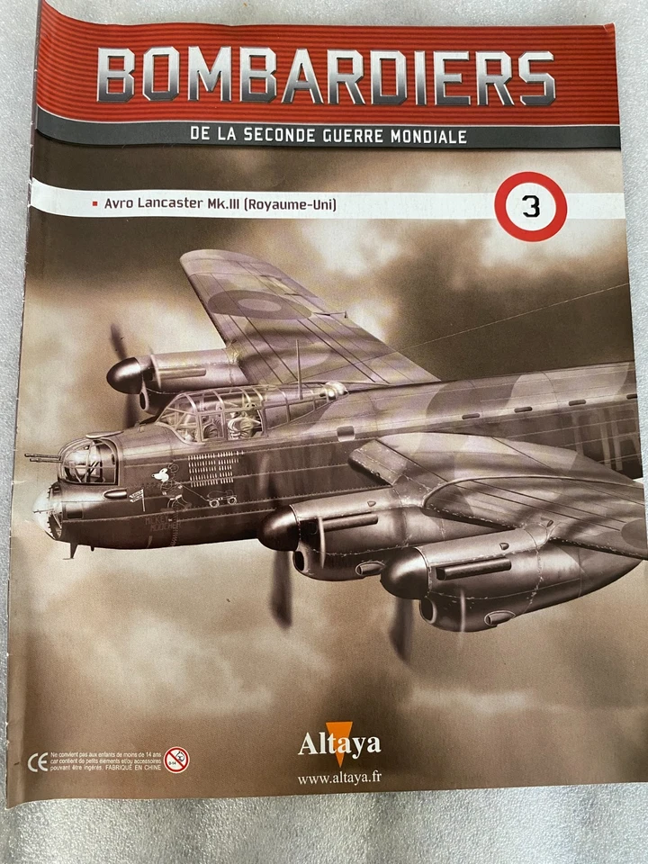 Altaya Bombardier Avro Lancaster Mk III (royaume uni ) - Photo 2/2