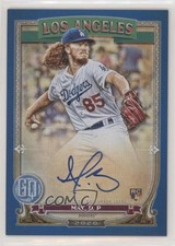 2020 Topps Gypsy Queen Indigo 139/150 Dustin May #GQA-TG Auto zr9