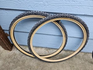Set of Vintage 26" Panaracer Timbuk II Mountain Bike Tires 26 x 2.00 Skinwall