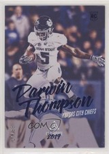 2019 Panini Luminance Rookie Blue 17/99 Darwin Thompson #164 oc3