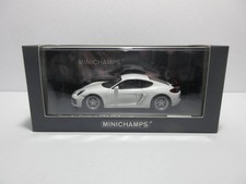 Minicar 1/43 Minichamps Porsche Cayman GT4 Clubsport White Limited to 200 Model