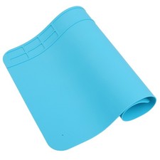 Blau Desktop Anti Static ESD Erdung Matte for Handy PC Tablett Reparatur 30cm
