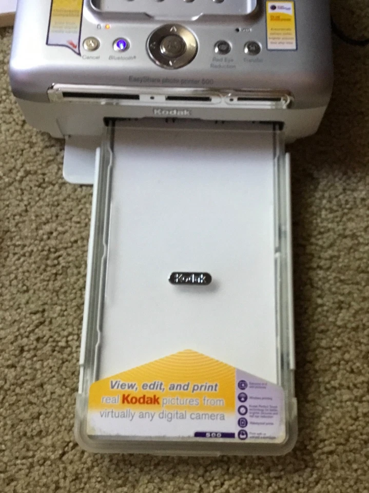 Kodak EasyShare 500 Photo Printer Open Box – Complete Rare Vintage Model - Image 4 of 4