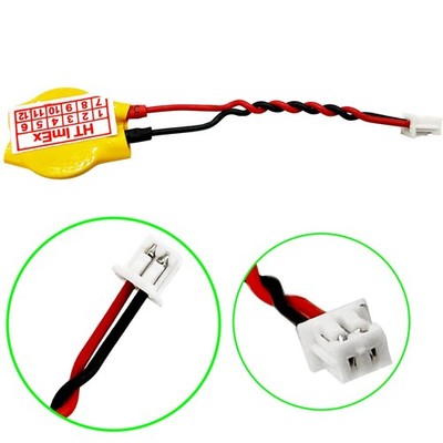 HT-ImEx ML1220 3V Wiederaufladbare 2-Pin BIOS Backup CMOS RTC Batterie Laptop
