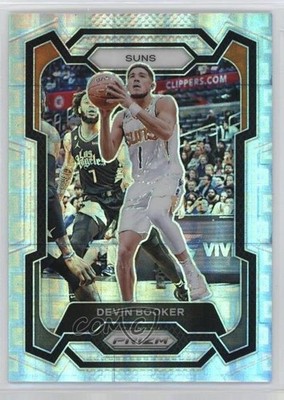 2023-24 Panini Prizm Premium Factory Set Prizm 2/150 Devin Booker #58 15bk