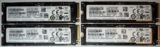 Lot of 4 Samsung PM9A1 NVMe 256GB