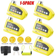 Motorcycle Scooter Bicycle Anti-theft Wheel Disc Brake Lock 110dB Security Alarm