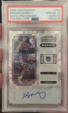 2022 CONTENDERS KEEGAN MURRAY AUTO-CRACKED ICE RC PSA 10 POP 2!