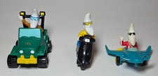 Vintage 1988 McDonald's Mac Tonight/Moon Man Vehicle Toys Lot of 3 