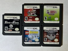 Nintendo DS Game Lot Chuck E. Cheese Lego Batman Transformers Prince Of Persia