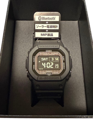 Casio G-Shock GW-BX5600-1A1JF Solar Radio Bluetooth All Black