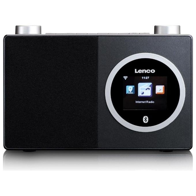 Lenco DIR-70 Radio Internet Nera: DAB+, FM e Bluetooth per la tua Casa