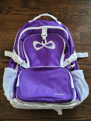 Nfinity Classic Backpack Purple & White - See Pictures & Read Description 