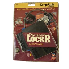 Vintage Sentry Keep/Safe Portable LockR Cable Locker Combo Safe Made USA New
