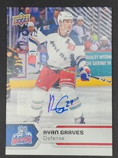 2017-18 Upper Deck AHL - Ryan Graves #18 Autographs (AU, RC)