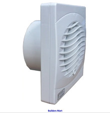 VISTALUX - Bathroom Extractor Fan 4 inch 100mm Shower room, Toilet Fan