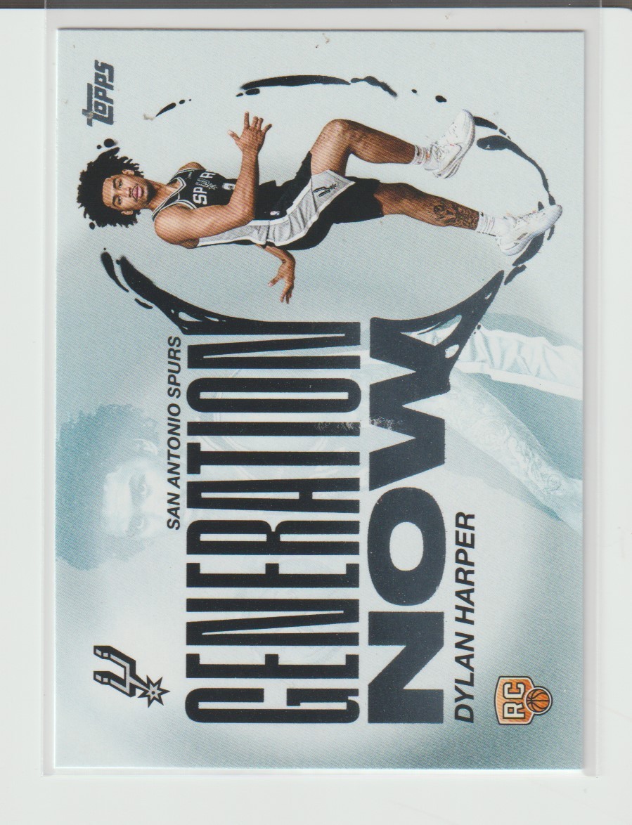 2025-26 Topps Dylan Harper Generation Now Insert Card