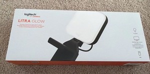 NEW SEALED Logitech Litra Glow Premium Streaming Light with TrueSoft USB Stream