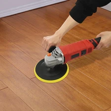 Red Car Sander Polisher Metal Polishing Machine Pure Copper Motor Handheld 65dB