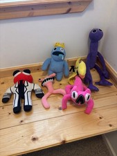 6 rainbow friends plush