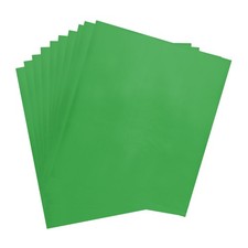 11.4"x8.3" Hot Foil Paper Hot Stamping Transfer Paper, Sheet of 10 Green