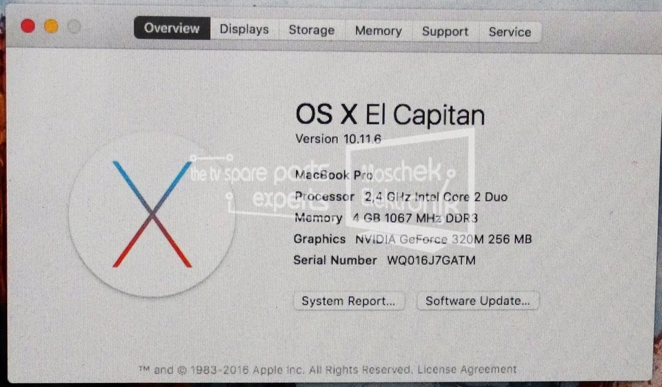 Apple MacBook Pro A1278 13,3" Intel Core 2 Duo 4GB RAM 500GB HDD DVD Nvidia 320M - Bild 3 von 4